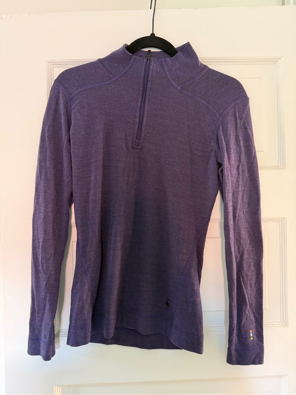 Smartwool Purple Half-Zip Women's Base layer Small